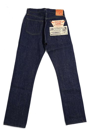 Lot No. SC49001 / SUGAR CANE Super “Denim” Collectibles #01 14oz. BLUE DENIM WAIST OVERALLS “S1945” MODEL,, small image number 8