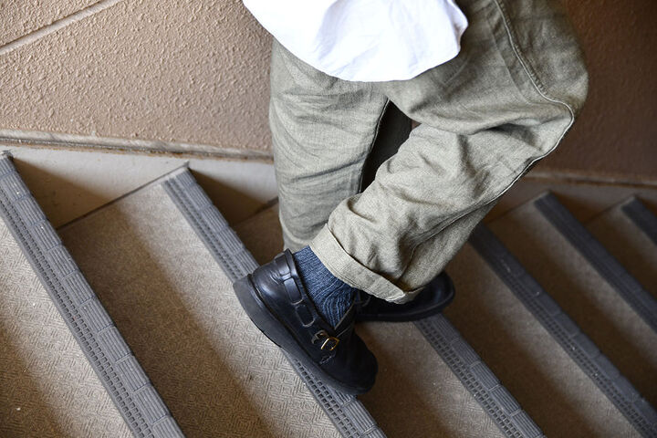 NK0901 Luxury Cotton Rib Socks,DENIM, medium image number 8