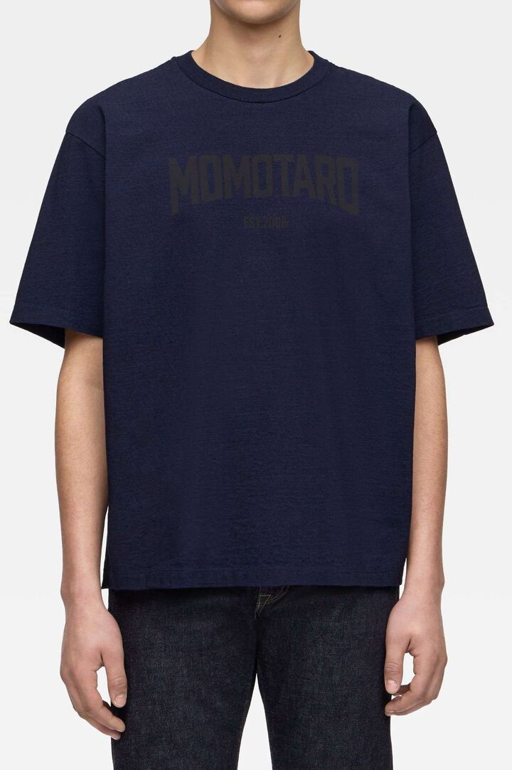 MMTS6008 YARN DYED SHORT SLEEVE T-SHIRT  ALPHABET,, medium