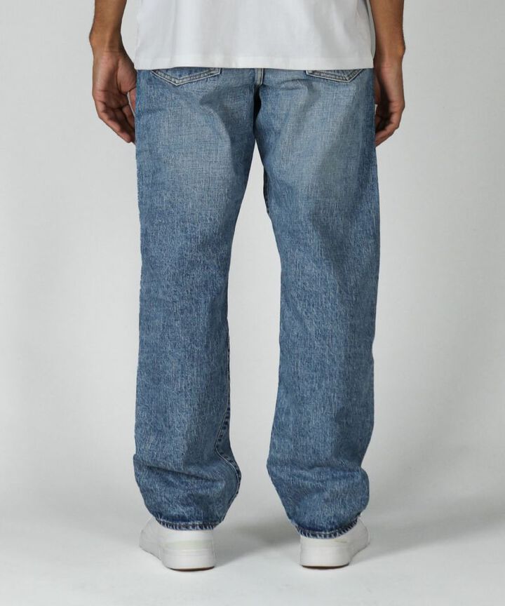 JBAG1501 (J501(LID)) Loose model 14.8oz Hard Denim Selvedge Fading Aging Wash,, medium image number 3