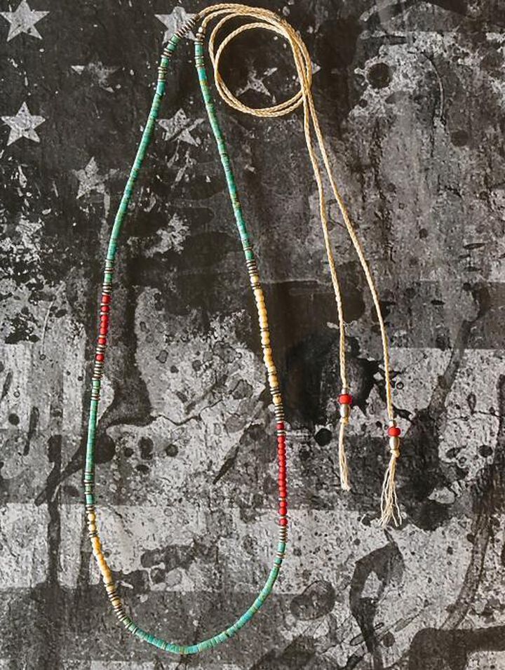 15AHK-130 Native Pattern Necklace -Navajo-,, medium image number 3