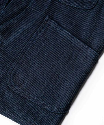 04-062 SASHIKO HUNTING VEST-INDIGO-36,INDIGO, small image number 4
