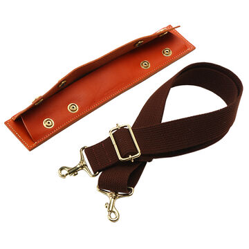 PAILOT RIVER SB-PB (REDMOON) Shoulder Strap SB-PB (Oil Leather Black, Oil Leather Red Brown, Oil Leather Dark Brown, Saddle Leather Natural),OIL LEATHER RED BROWN, small image number 7