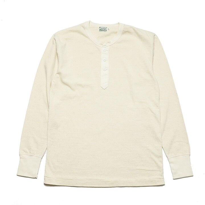 HBP-016 Henry Neck Long Sleeve T-Shirt (6 COLORS),OLIVE, medium image number 5