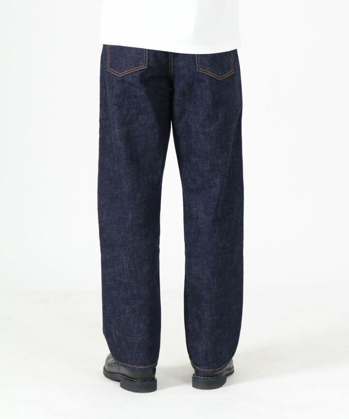 J501 14.8oz American Cotton Vintage Selvedge Loose Straight (One washed),, medium image number 3