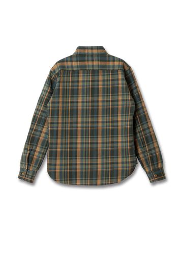 5752 Flannel Check Shirt,ORANGE, small image number 3