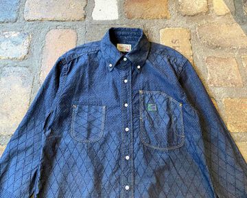 GZ-SBDKN-0310 Graphzero standard button-down L / S shirt Kendo BL,, small image number 2