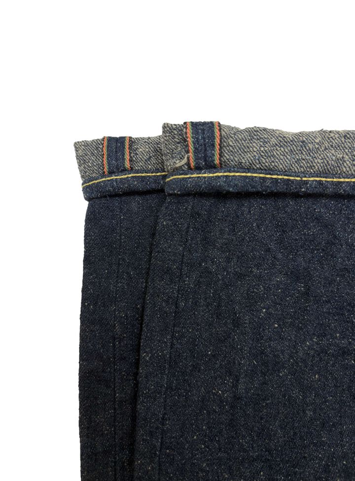 ONI288CCD-GOLV 15oz Crushed Concrete Denim Weft: Grayish Olive Kabuki Selvedge Regular Straight,, medium image number 10