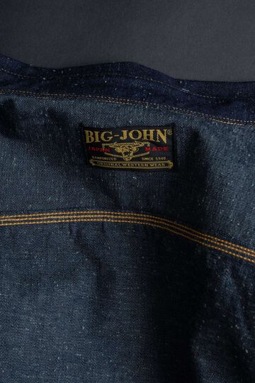 MS005E (001) 10oz SELVADGE DENIM WORK SHIRTS,, small image number 10