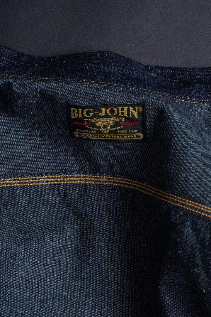 MS005E (001) 10oz SELVADGE DENIM WORK SHIRTS,, medium image number 10