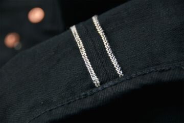 S710NBKII 17OZ BLACK DENIM SLIM FIT STRAIGHT-One Wash-29,, small image number 11