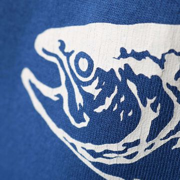 BR-26125 16/- Slaps L/S Print T-Shirt 【NORTHERN CAL】,GREY, small image number 13