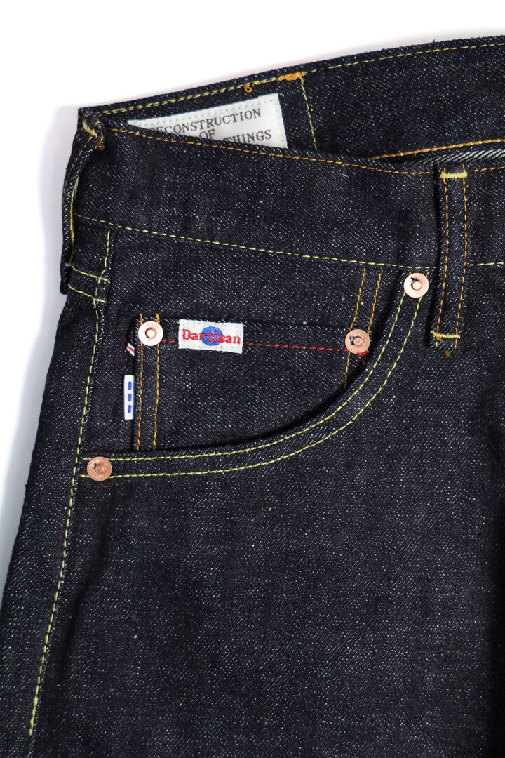 DM-010 Studio D'Artisan x Denimio Collab 16oz Red Dragon Jeans Relax Tapered,, medium image number 3