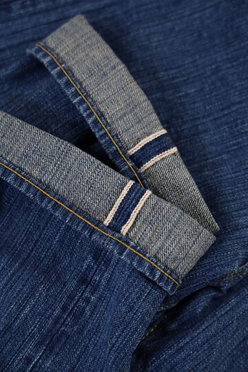 ONI-510-SHMKIWAMI-BO 16oz Natural Indigo Rope Dyed Denim Biological Fade Processing Semi-Handmade Straight-One Washed-29,, small image number 6
