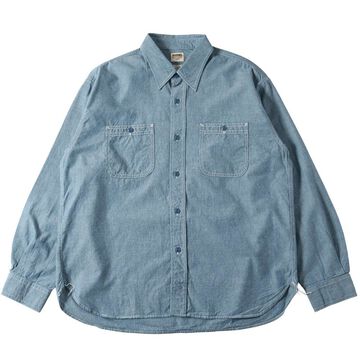 BR-25340 NAVAL SHIRTS PT,LIGHT INDIGO, small image number 1