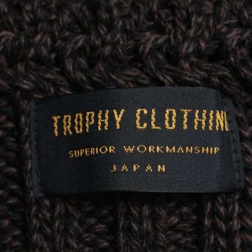 TR24AW-704 LOW GAUGE KNIT CAP (BLACK, BROWN,GRAY),BROWN, small image number 5