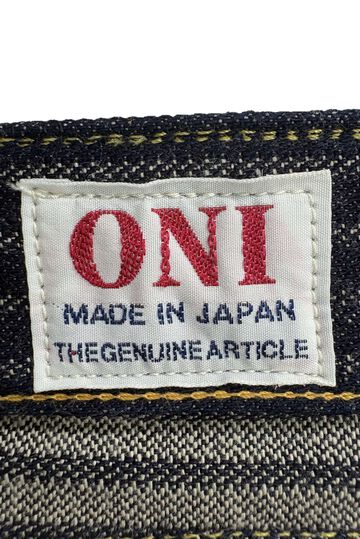 ONI-266-HJS Drop Needle Jacquard Stripe Relax Straight,, small image number 10