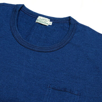 BURGUS PLUS - Indigo Pocket Tee - HBP-029-DARK INDIGO-XL,DARK INDIGO, small image number 2