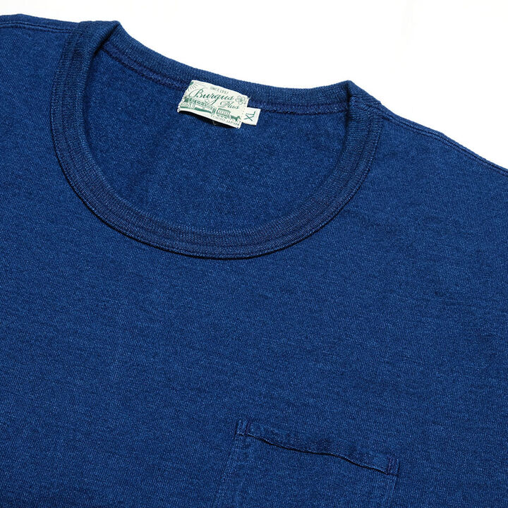 BURGUS PLUS - Indigo Pocket Tee - HBP-029-LIGHT INDIGO-XL,LIGHT INDIGO, medium image number 2