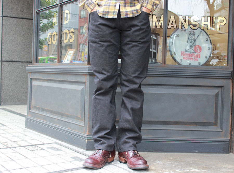 TROPHY CLOTHING | TRP1907 13.5oz NARROW BLACKIE DENIM