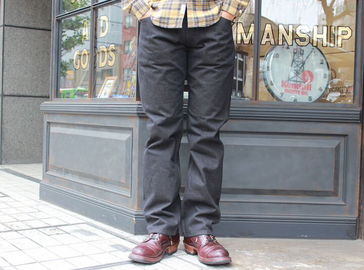 TRP1907 13.5oz NARROW BLACKIE DENIM,, medium image number 5