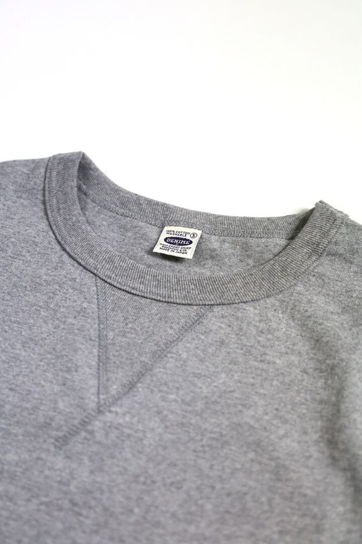 Lot 267 Front V Crew neck T-NAVY-S,NAVY, medium image number 3