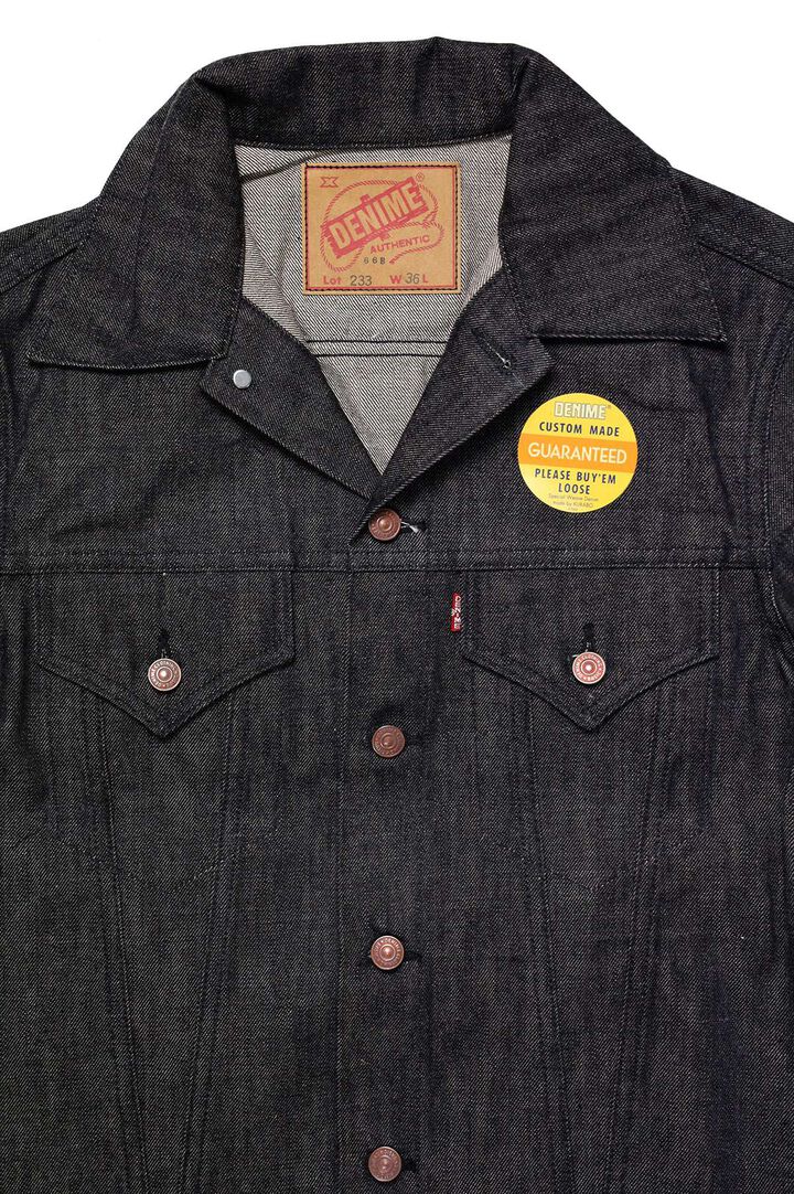 Lot 233-66B 3RD TYPE BLACK DENIM,, medium