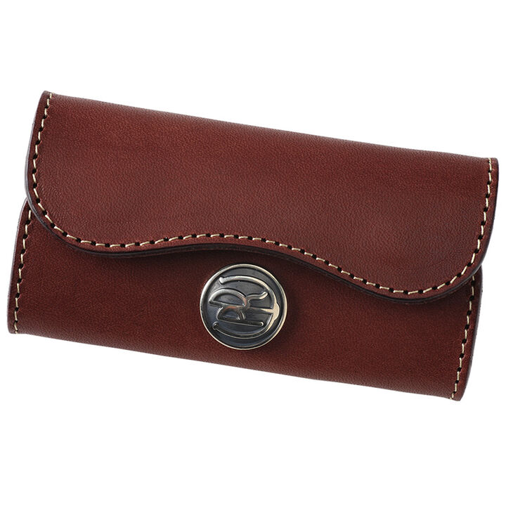 PAILOT RIVER PR-KCA (REDMOON) Key Case PR-KCA (OilLeather Black
 OilLeather RedBrown
 OilLeather DarkBrown
 SaddleLeather Black
 SaddleLeather DarkBrown
 SaddleLeather Natural),OILLEATHER BLACK, medium image number 1