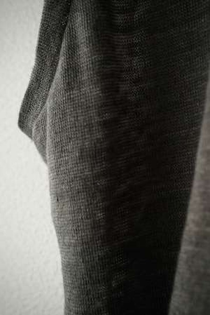 CAP709CS16 Feather Linen Jersey / Loosey Tank_Top-Ⅱ (SMOKE GRAY),GRAY, medium image number 7
