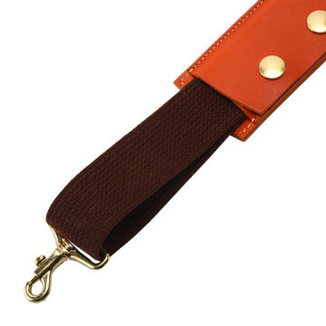 PAILOT RIVER SB-PB (REDMOON) Shoulder Strap SB-PB (Oil Leather Black, Oil Leather Red Brown, Oil Leather Dark Brown, Saddle Leather Natural),OIL LEATHER RED BROWN, small image number 5