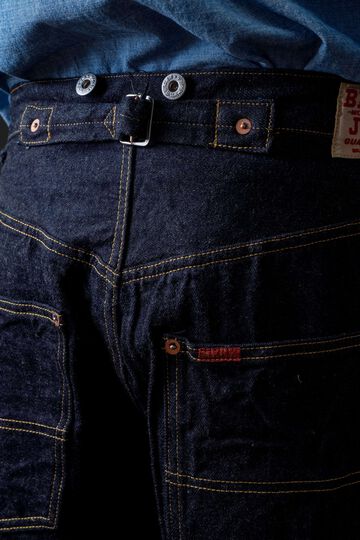 M101S (001) 14oz SEA ISLAND WAIST OVERALL,, small image number 14