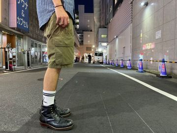 GZ-CASP-0507 Cargo Shorts (KAHKI, BLACK)-BLACK-3L,BLACK, small image number 21