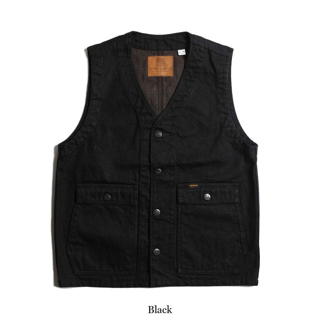 Lot. 3905 Rancher Vest Blackie Denim