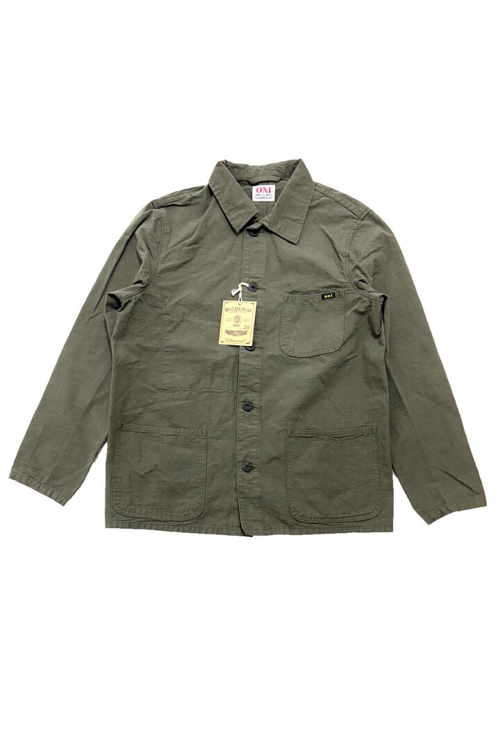 ONI200-8GG 8oz “Betacham” Green Gray Coverall,, medium