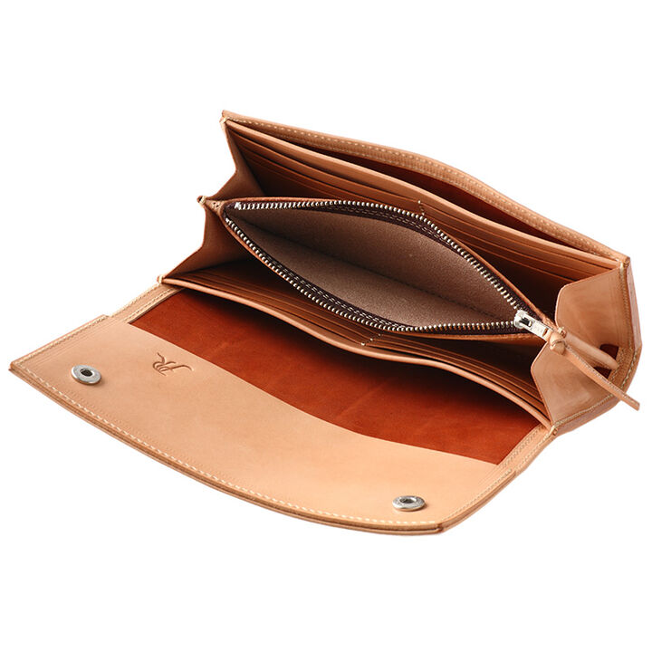 PAILOT RIVER PR-PLEASURE-S (REDMOON) Long Wallet PR-PLEASURE-S (SaddleLeather Black, SaddleLeather DarkBrown, SaddleLeather Natural),SADDLELEATHER NATURAL, medium image number 13
