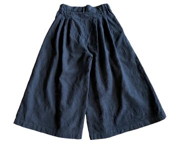 La-GPA-0504 Indigo Gaucho Pants Paisley (Longer version)-S,, small image number 1