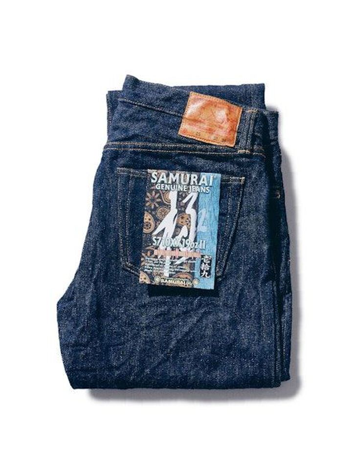 S710XX19ozII-IND 19oz Tight Straight Selvage denim (New Model)-One Wash-31,, medium image number 0