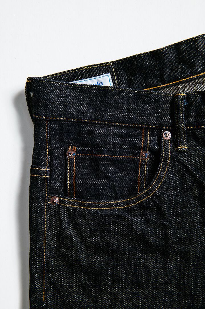 Z0830FU 14OZ "FUUMA"  Selvedge Street Tapered Jeans-28,, medium image number 10