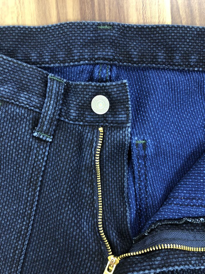 RNB-1328 FUJIKINBAI SASHIKO SHORTS,, medium image number 3