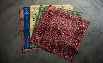 TCB Two Cats Bandana-RED,RED, small image number 0