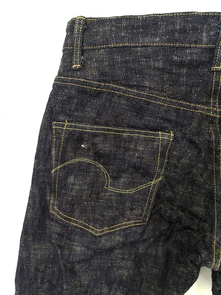 ONI902-KASURI 17oz ONI Kasuri Denim High Rise Relax Tapered,, medium image number 6
