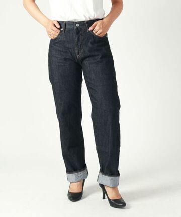 UP120301 Straight Jade / 12oz Selvic Denim-23,, small image number 3