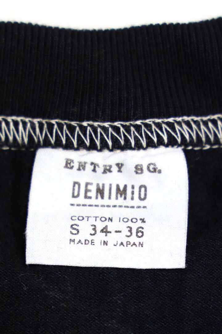 ENTRY SG. &times; DENIMIO Collaboration ESGDM01 STANDARD "Tsuri-ami" T-shirt (WHT,BLK),WHITE, medium image number 21