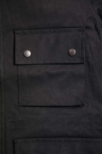 F2453 TRAIL MOUNTAIN PARKA HIGH DENSITY MIL CLOTH,BLACK, small image number 2