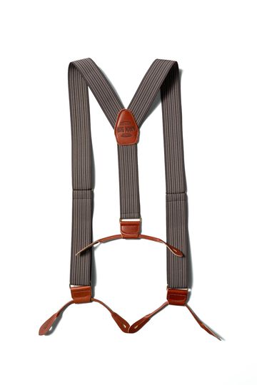 VSPD02 ORIGINAL SUSPENDERS STRIPE,BROWN, small image number 3