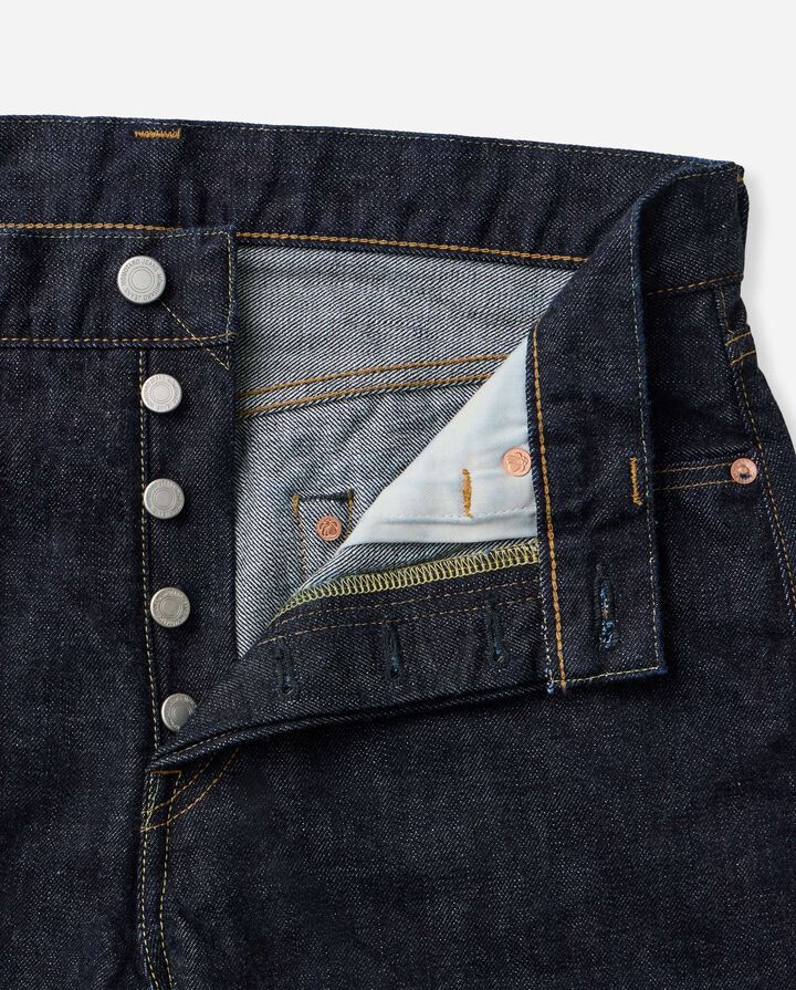 MMJB0201 15.7oz #200 "CLASSIC" TAPERED (TOKUNO BLUE),, medium image number 6