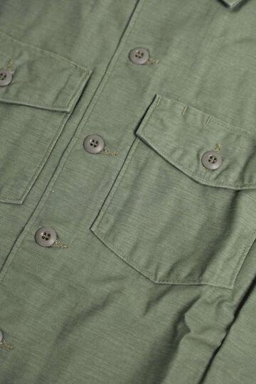 03-8045 US ARMY FATIGUE SHIRT 16GREEN,, small image number 3