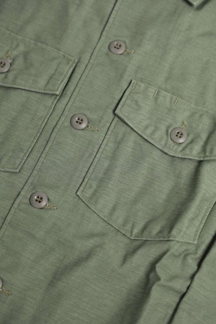 03-8045 US ARMY FATIGUE SHIRT 16GREEN,, medium image number 3