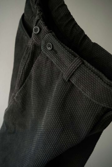 244PT06 Sashiko / Side Seamless Slacks,ANKOKU, small image number 9