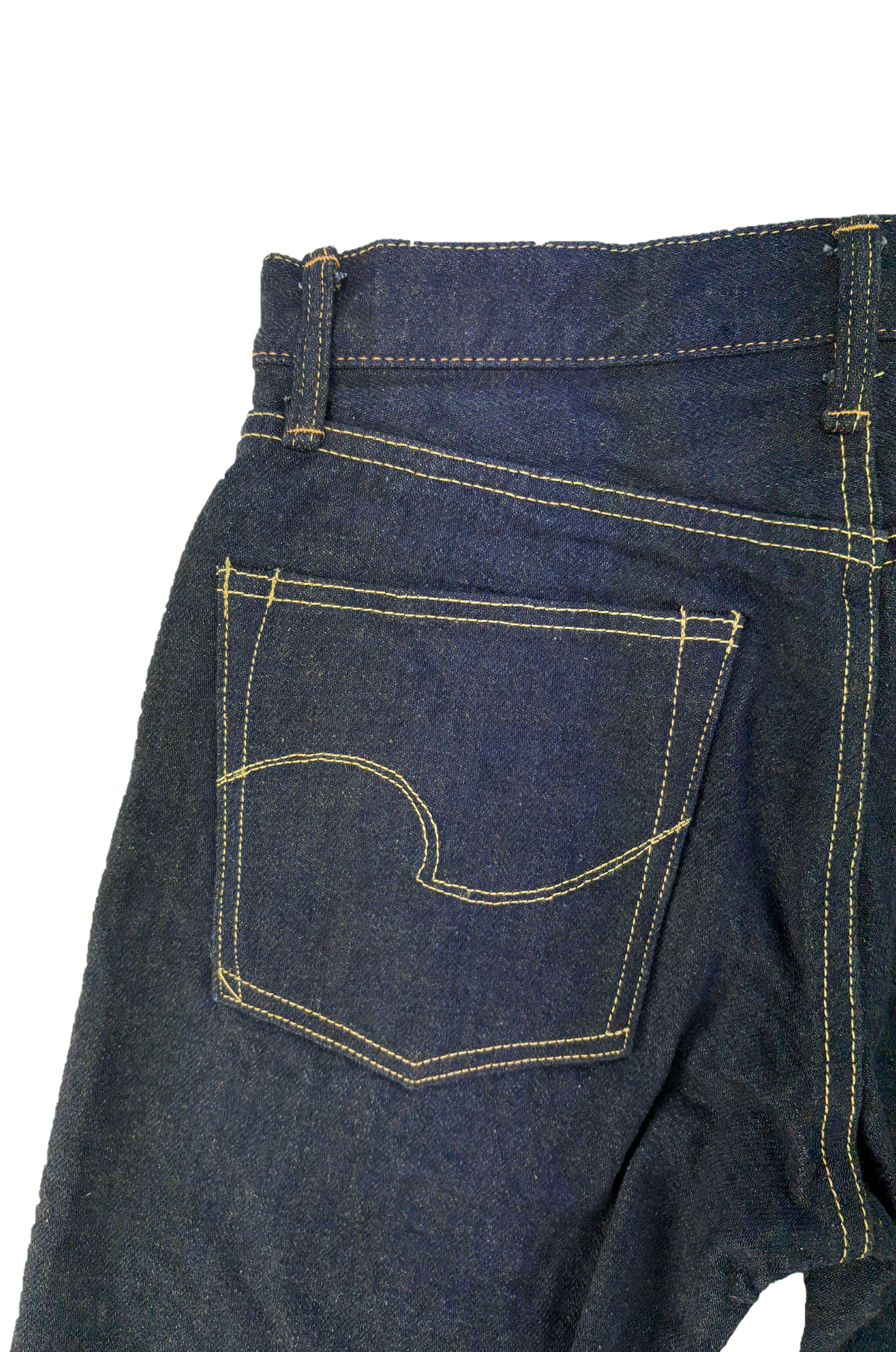 DENIMIO | ONI288ZR-OLV 20oz Secret Denim weft Olive Regular Straight